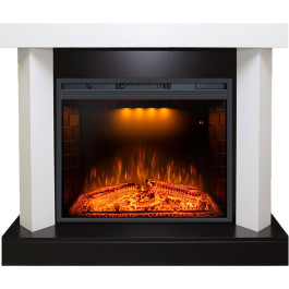 Royal Flame Vancouver - Фактурный белый с очагом Emerald 28