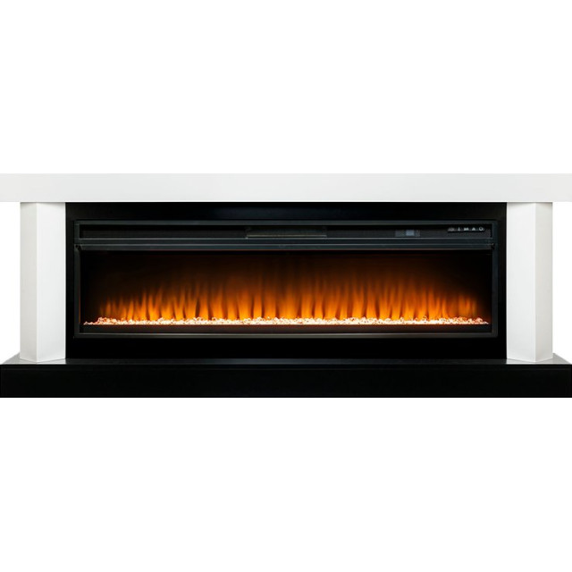 Royal Flame Vancouver 60 - Белый с черным с очагом Vision 60 LED