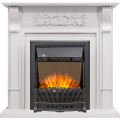 Royal Flame Venice - Фактурный белый с очагом Aspen Black