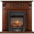 Royal Flame Venice - Махагон коричневый антик с очагом Fobos FX M Black