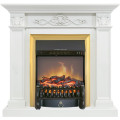 Royal Flame Verona - Белый дуб с очагом Fobos FX M Brass