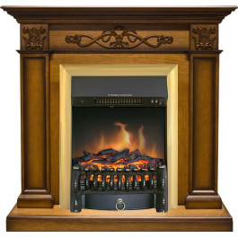 Royal Flame Verona - Дуб антик с очагом Fobos FX Brass