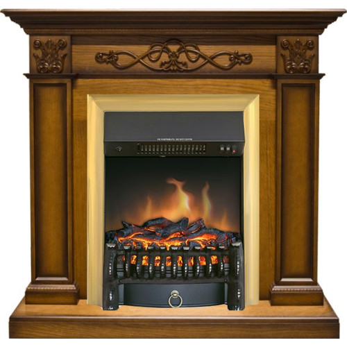 Royal Flame Verona - Дуб антик с очагом Fobos FX Brass