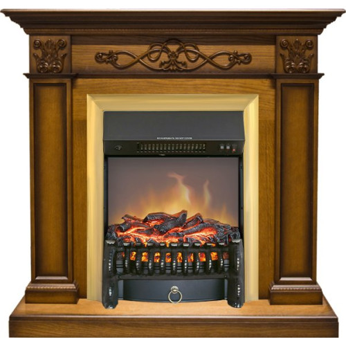 Royal Flame Verona - Дуб антик с очагом Fobos FX M Brass
