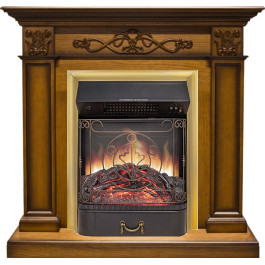 Royal Flame Verona - Дуб антик с очагом Majestic FX M Brass