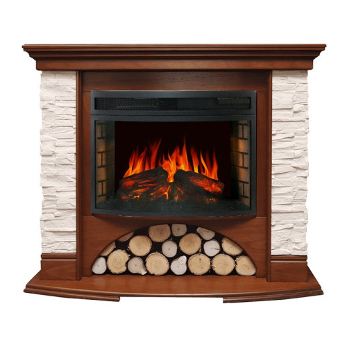 Royal Flame Village - Орех с очагом Dioramic 25 LED FX