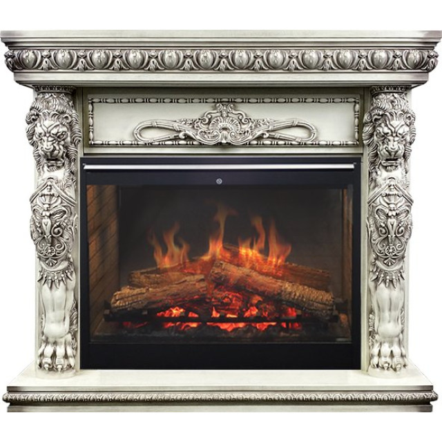Dimplex Windsor - Слоновая кость с патиной с очагом Symphony 30 DF3020-INT