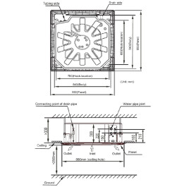 General Climate GCKA-600Fi кассетный фанкойл