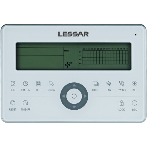 LESSAR LZ-UPW7 пульт кондиционера