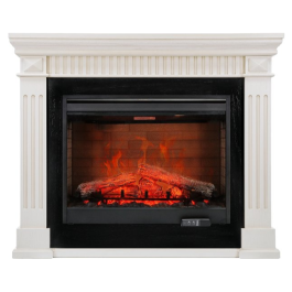 Dimplex America - Слоновая кость с патиной с очагом Symphony 30 DF3020-EU