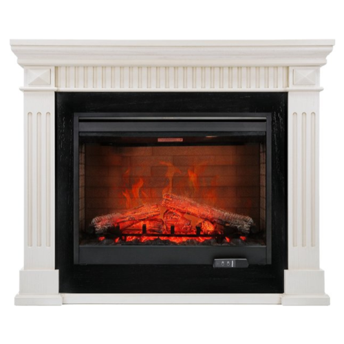 Dimplex America - Слоновая кость с патиной с очагом Symphony 30 DF3020-EU