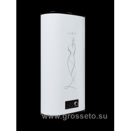 Водонагреватель электр 100 л плоск нерж GROSSETO Flat-100 DRY (1200+800)W