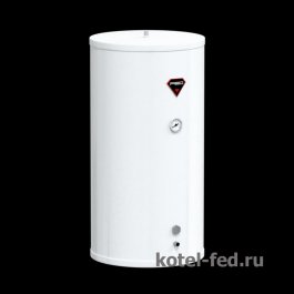 Бойлер косвенного нагрева  FED STEELl COIL 200 белый (бок подкл) SC