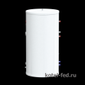 Бойлер косвенного нагрева  FED STEELl COIL 200 белый (бок подкл) SC — фото 3