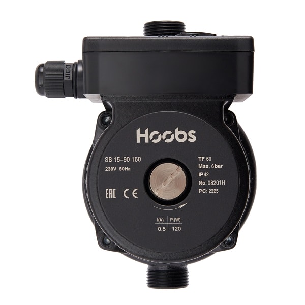 Насос повысительный SB 15-90 160мм 120Вт 1x230В 50Гц (с гайками) Hoobs