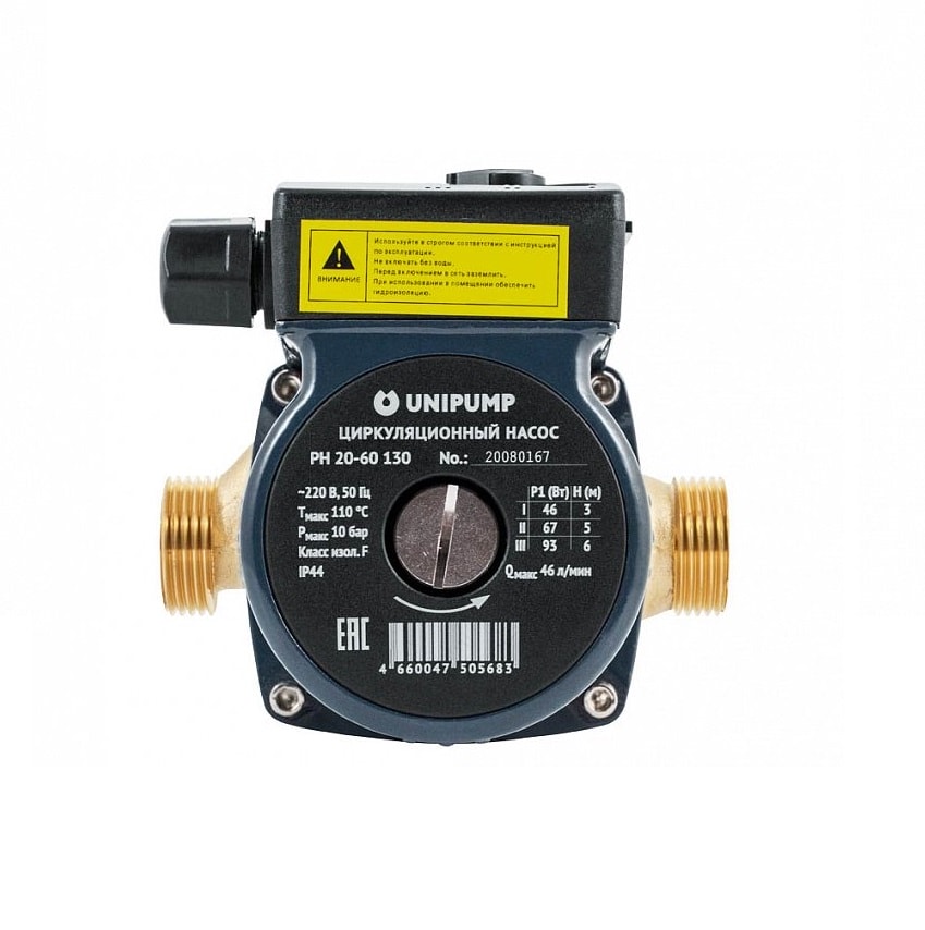 Циркуляционный насос UNIPUMP PН 20-60 130 для ГВС