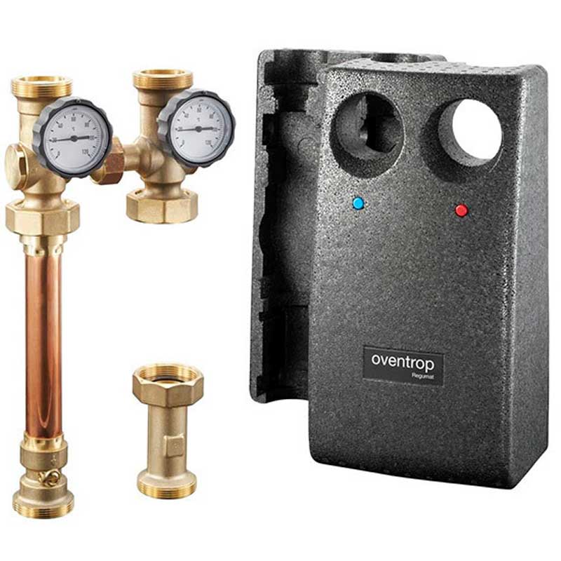 Насосная группа Oventrop regumat S-180 1 1/4" арт.1355075, с шаровым краном, без смесителя