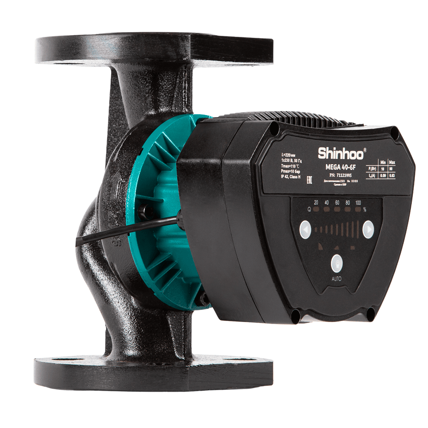 Циркуляционный насос Shinhoo Mega 40-10F