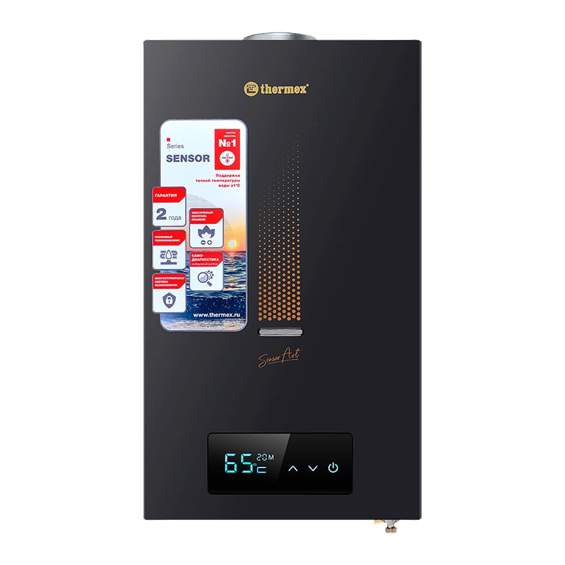 Газовая колонка Thermex Sensor Art 20 MD black