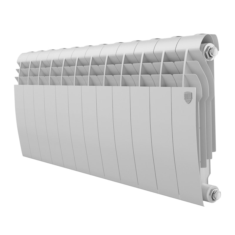 Биметаллический радиатор Royal Thermo BiLiner 350 Bianco Traffico (12 секций)