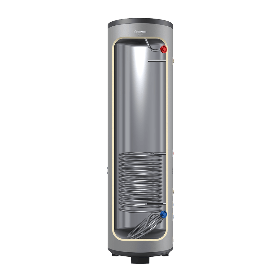Бойлер косвенного нагрева из нержавейки Thermex Nixen 300 F (Combi)