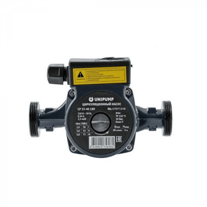 Циркуляционный насос UNIPUMP CP 25-80