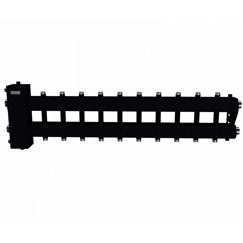 Коллектор Gidruss BM-150-11DU до 150 кВт 1 1/2" 11 контуров