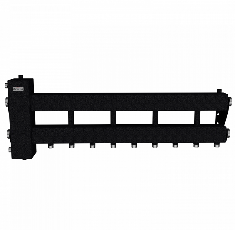 Коллектор Gidruss BM-150-5D до 150 кВт 1 1/2" 5 контуров