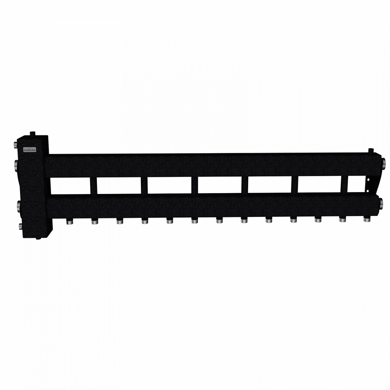 Коллектор Gidruss BM-150-7D до 150 кВт 1 1/2" 7 контуров