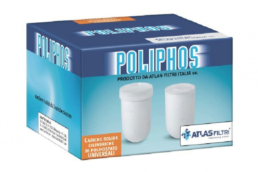 Кристаллы полифосфата Atlas Filtri в капсулах 12шт для Dosalpus 2-3