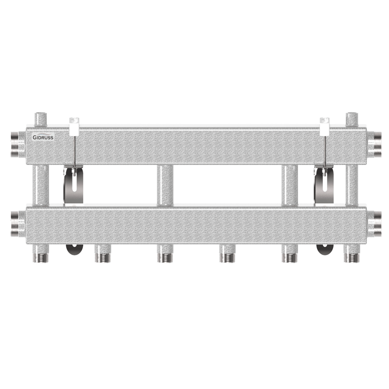 Коллектор модульный Gidruss MK-100-3 до 100 кВт 1 1/4" 4 контура