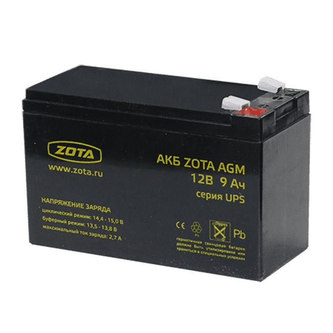 Аккумуляторная батарея ZOTA AGM 18-12