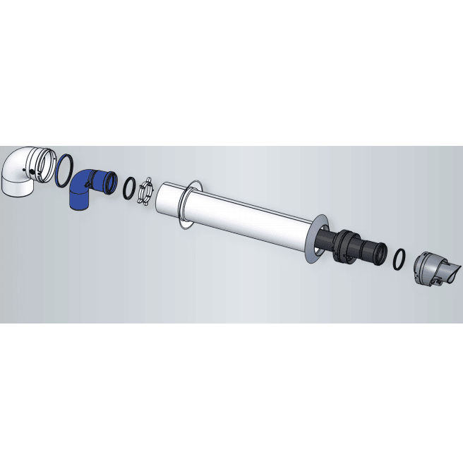 Комплект прохода через стену 60/100 для Viessmann Vitodens арт. 7783214