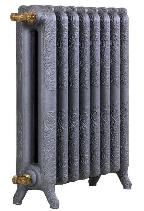 Чугунный радиатор Guratec Merkur 760 Perlschwarz (11 секций)