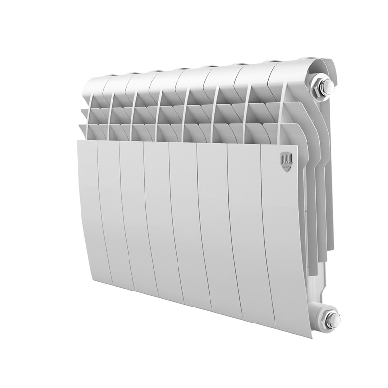 Биметаллический радиатор Royal Thermo BiLiner 350 Bianco Traffico (8 секций)