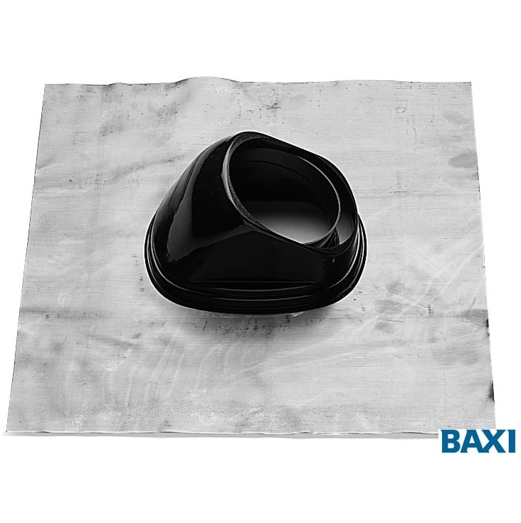 Изолирующая накладка Baxi для наклонных крыш, 110/160 мм для конденсационных котлов