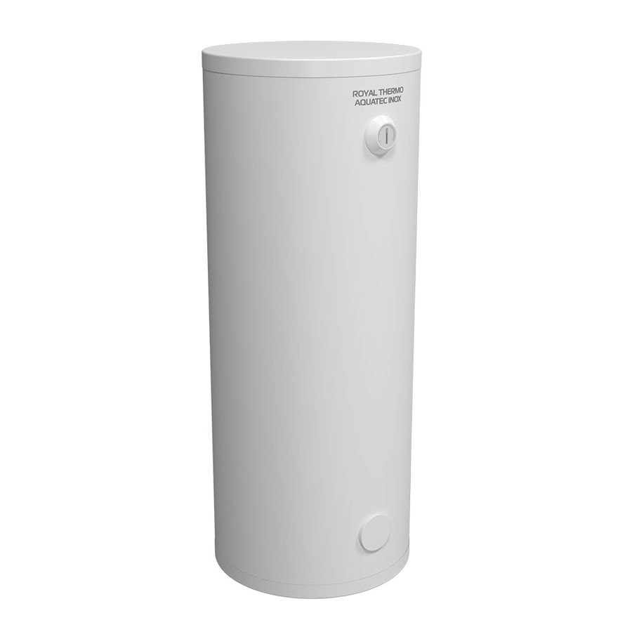 Бойлер косвенного нагрева из нержавейки Royal Thermo AQUATEC INOX RTWX 200