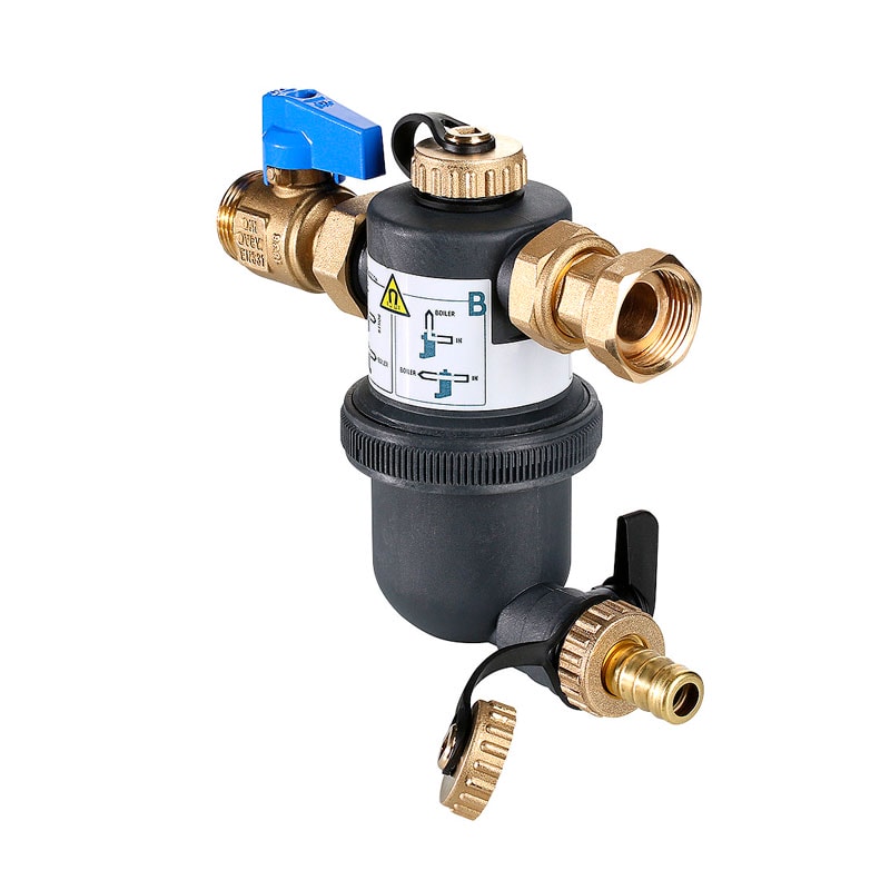 Фильтр-дешламатор Valtec с пластиковым корпусом 3/4" арт.VT.380.B.05