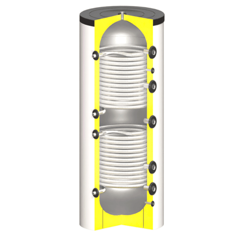 Буферная емкость S-Tank HFWT DUO 300 с двумя теплообменниками