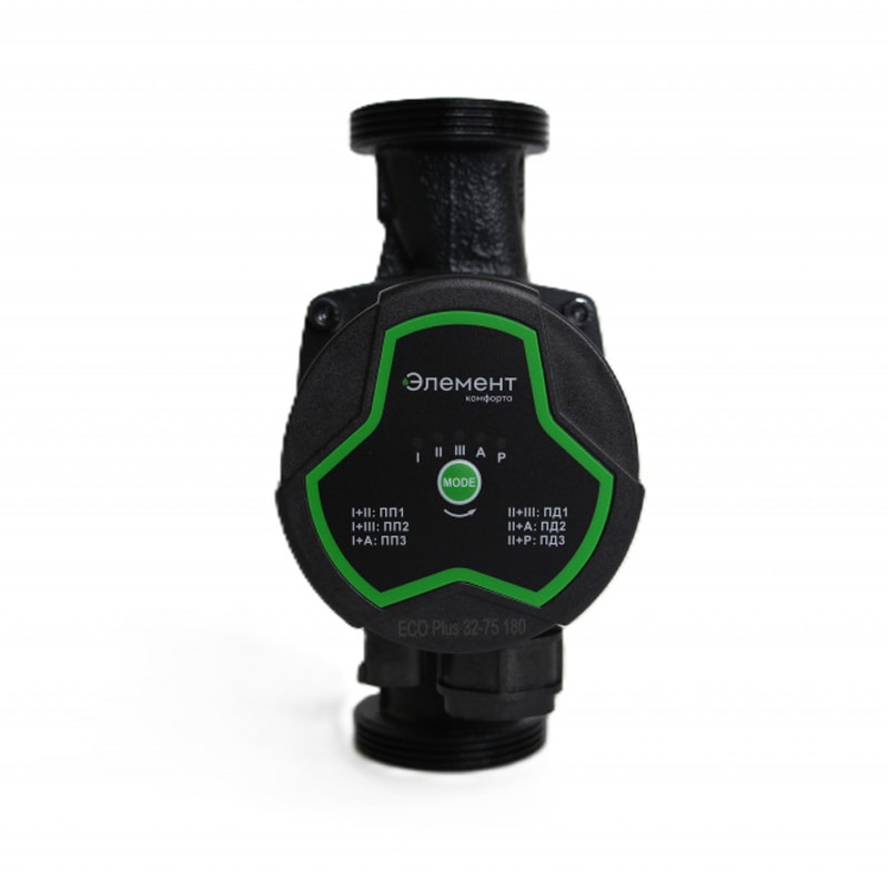 Циркуляционный насос Элемент Комфорта ECO Plus 25-75 180мм