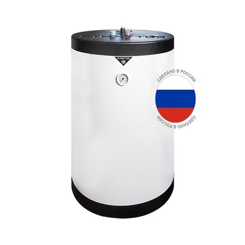 Бойлер косвенного нагрева из нержавейки Бак-в-баке Strattos EXCLUSIVE 330 (нерж+нерж)
