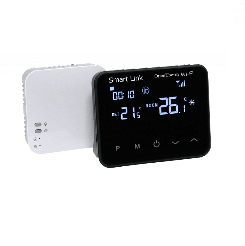 Комнатный беспроводной термостат BAXI Smart Link c Wi-Fi и OpenTherm для котлов