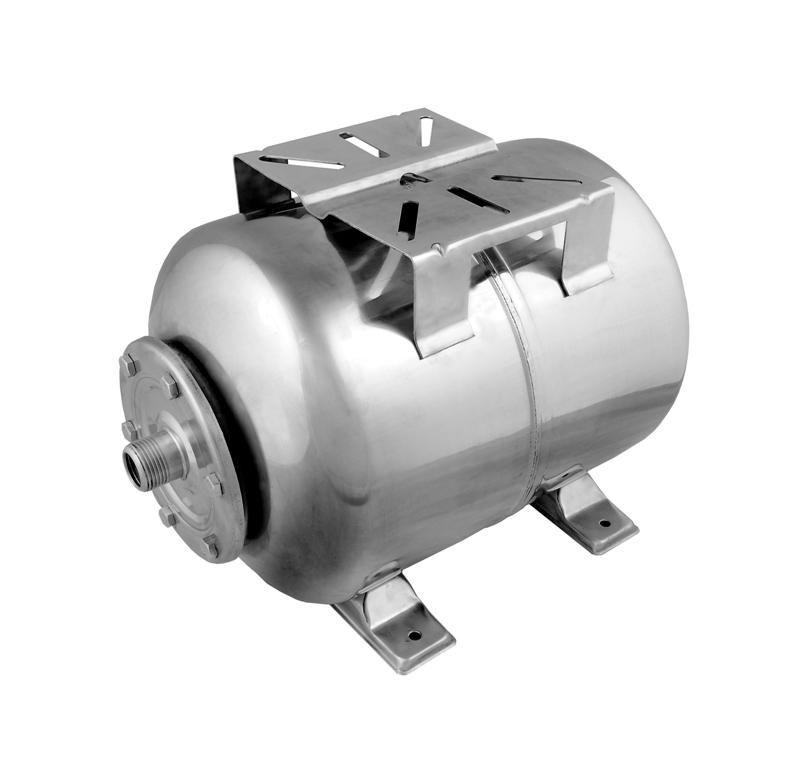 Гидроаккумулятор UNIPUMP 50 л (нерж.) горизонтальный