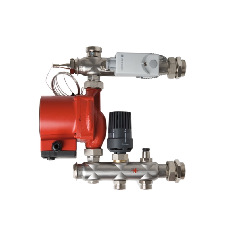 Группа автономной циркуляции Hansa MIX FBR-M2-6 OEM насос GTO 2-12 контуров