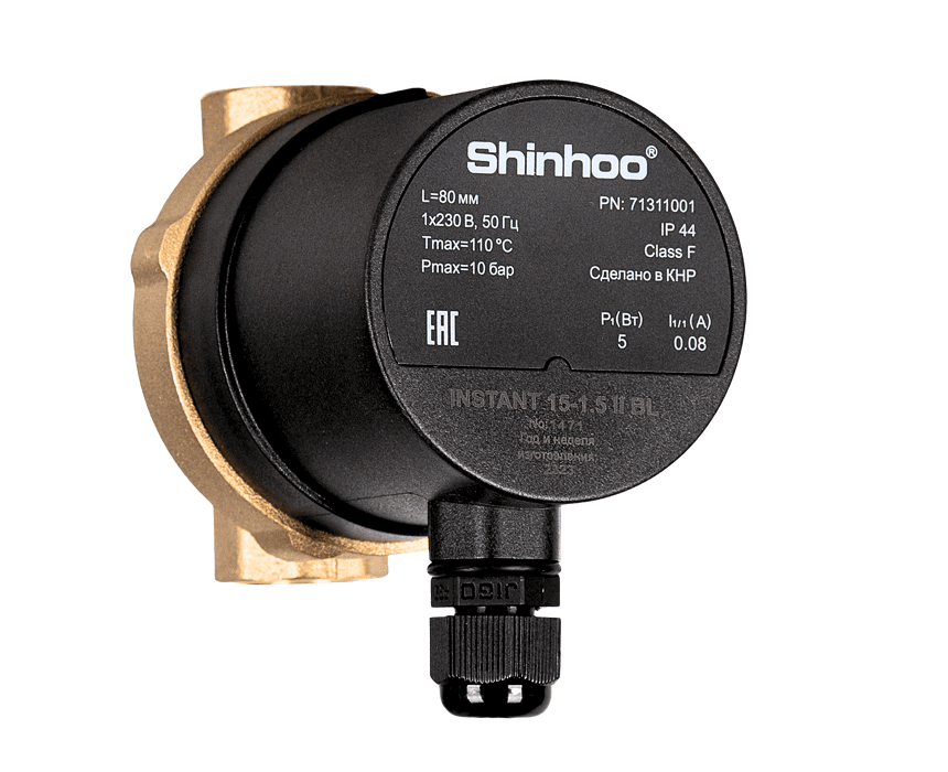Циркуляционный насос для ГВС Shinhoo Instant 15-1.5 2 BL