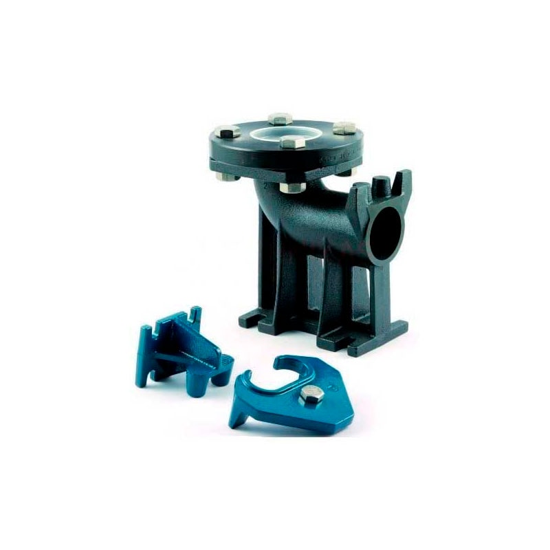 Комплект вертикальных опорных колен KIT PIEDE VERT. VX/65-BC/35 Pedrollo