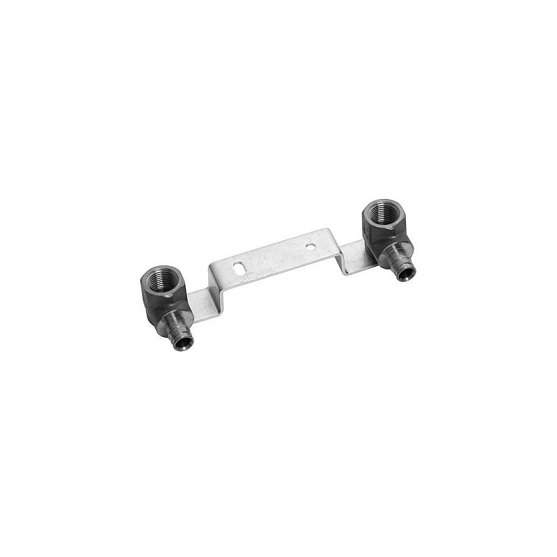 Комплект угольников Uponor Smart Aqua QE 16 X 1/2" с монтажной планкой (АРТ. 1023037)