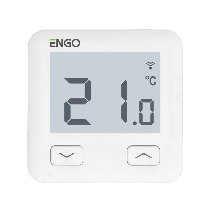Беспроводной терморегулятор ENGO с Wi-Fi и поддержкой MODbus 220В белый