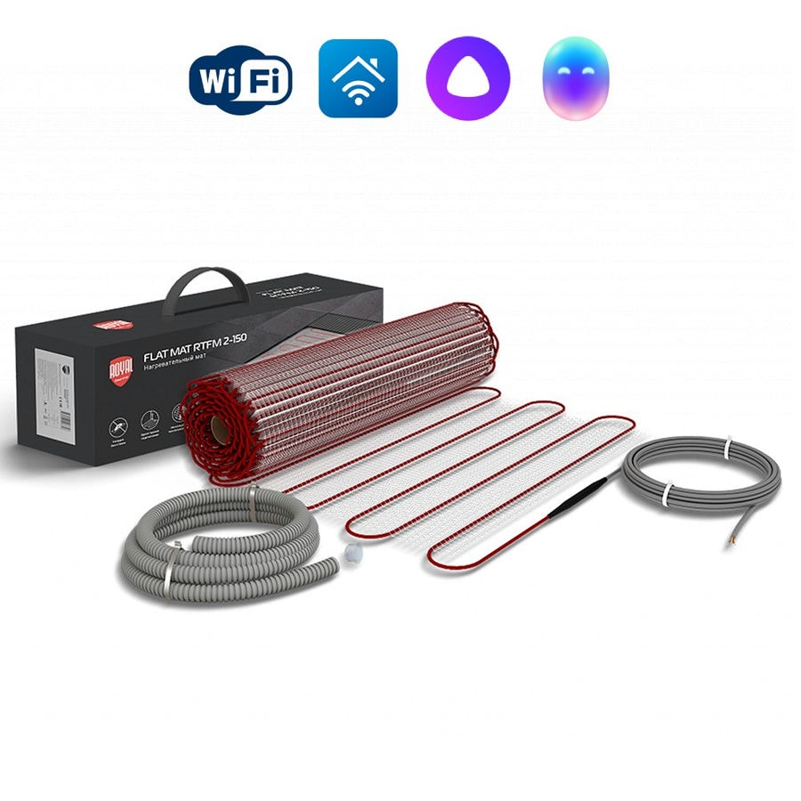 Комплект теплого пола Royal Thermo FlatMat RTFM 10 м²