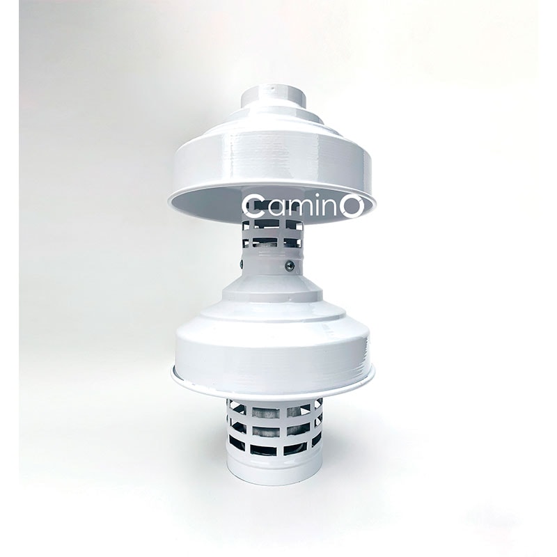 Наконечник вертикальный Camino 80/125 мм белый